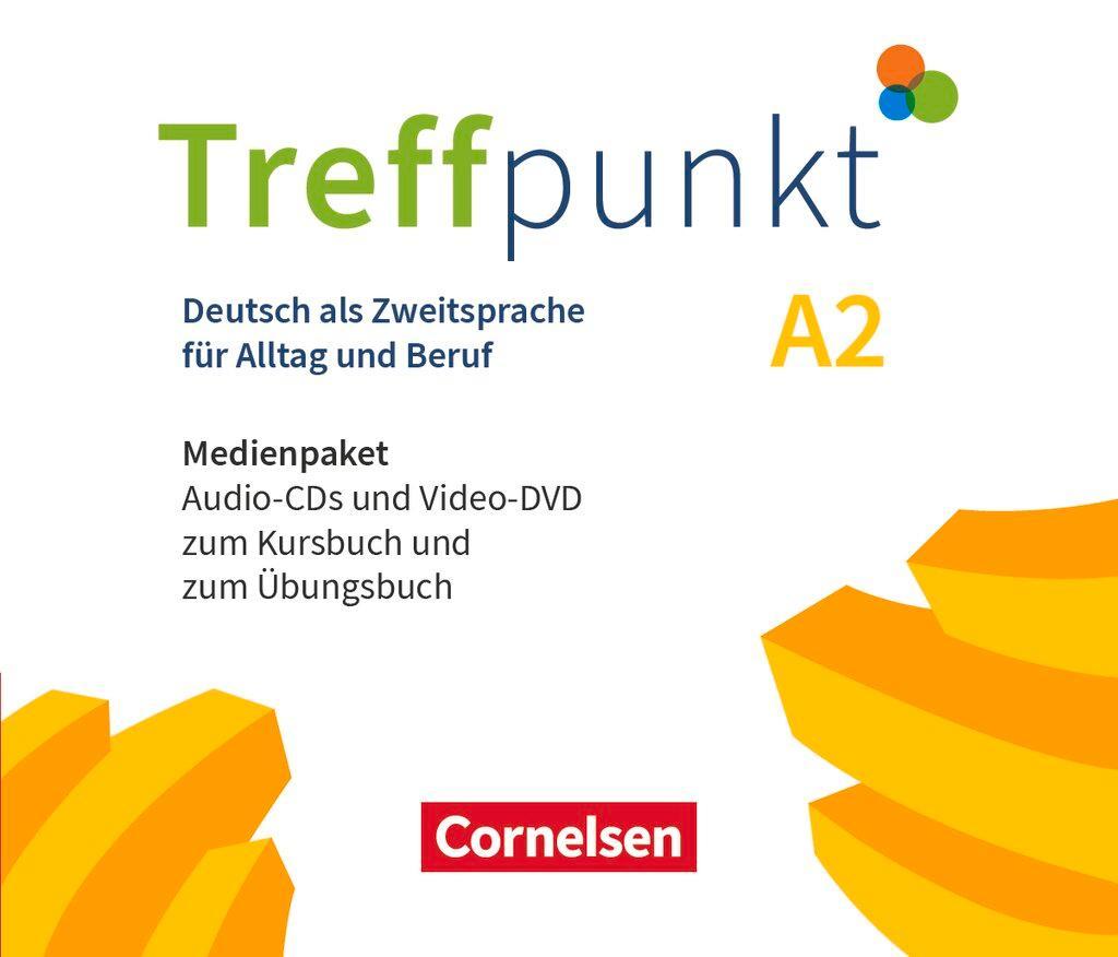 Treffpunkt. Deutsch als Zweitsprache in Alltag & Beruf A2. Gesamtband - Medienpaket zum Kursbuch und Übungsbuch