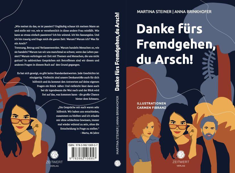 Buchcover: Danke fürs Fremdgehen, du Arsch!