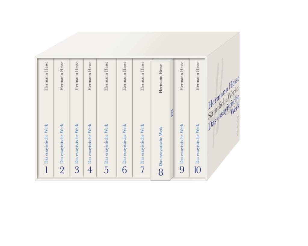 Das essayistische Werk, 10 Teile