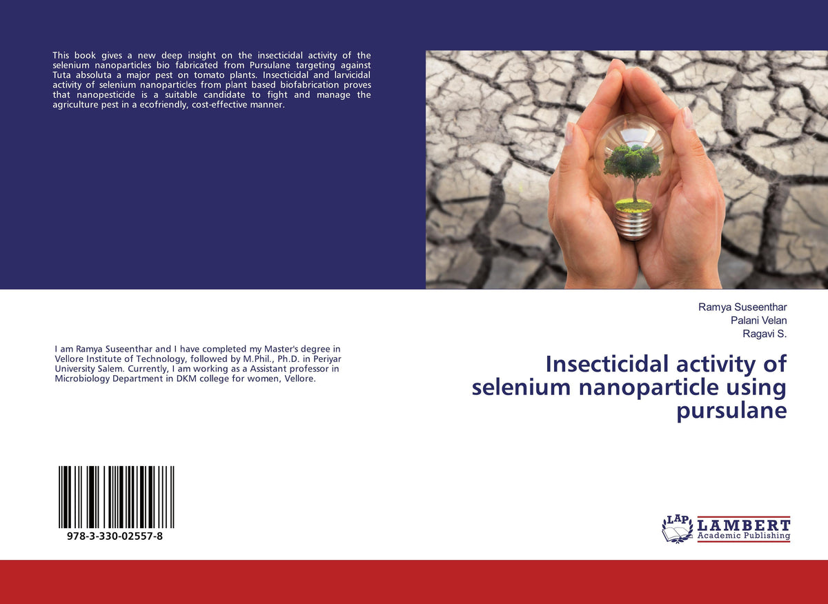 Buchcover: Insecticidal activity of selenium nanoparticle using pursulane