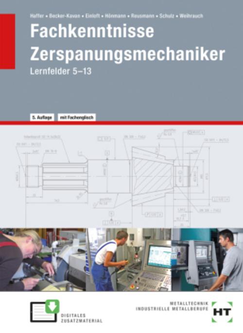 eBook inside: Buch und eBook Fachkenntnisse Zerspanungsmechaniker