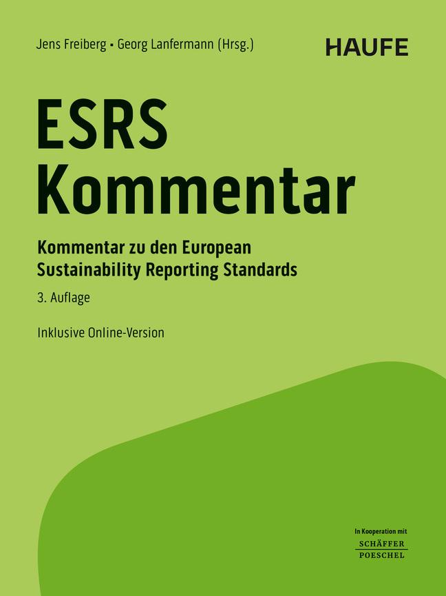 Haufe ESRS-Kommentar bereits in 3. Auflage