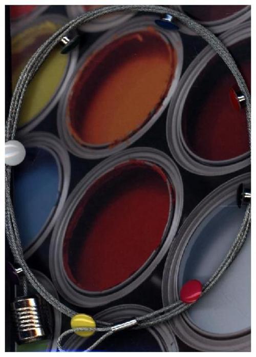 Buchcover: Fotoleine DOTS 8 Magnete / 150 cm