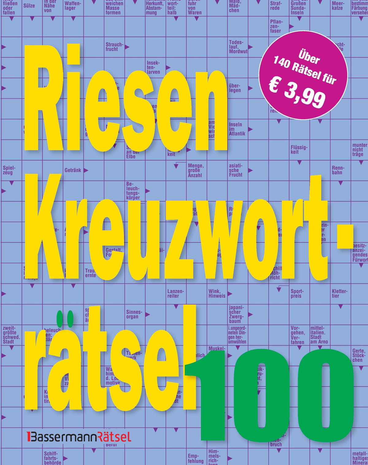 Buchcover: Riesen-Kreuzworträtsel 100 (5 Exemplare à 3,99 EUR)