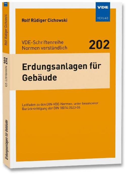 Buchcover: Erdungsanlagen für Gebäude