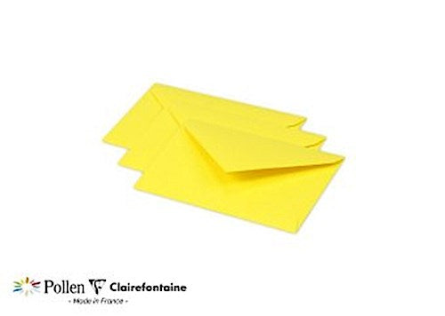 Umschlag Pollen Mini 75 x 100 mm 120g 20 Stück, Sonne