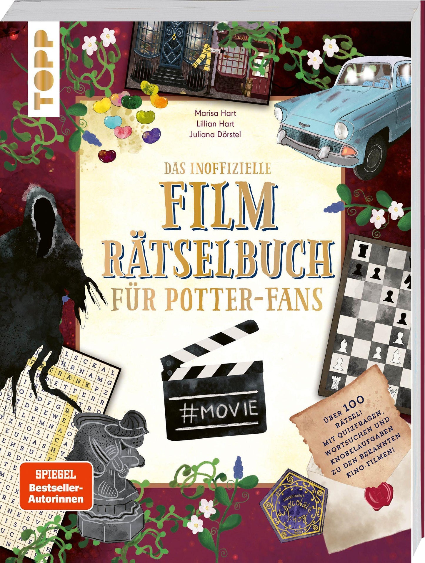 Das inoffizielle Film-Rätselbuch für Potter-Fans. Über 100 Rätsel, Quizfragen und Knobelaufgaben zu den Kino-Erfolgen