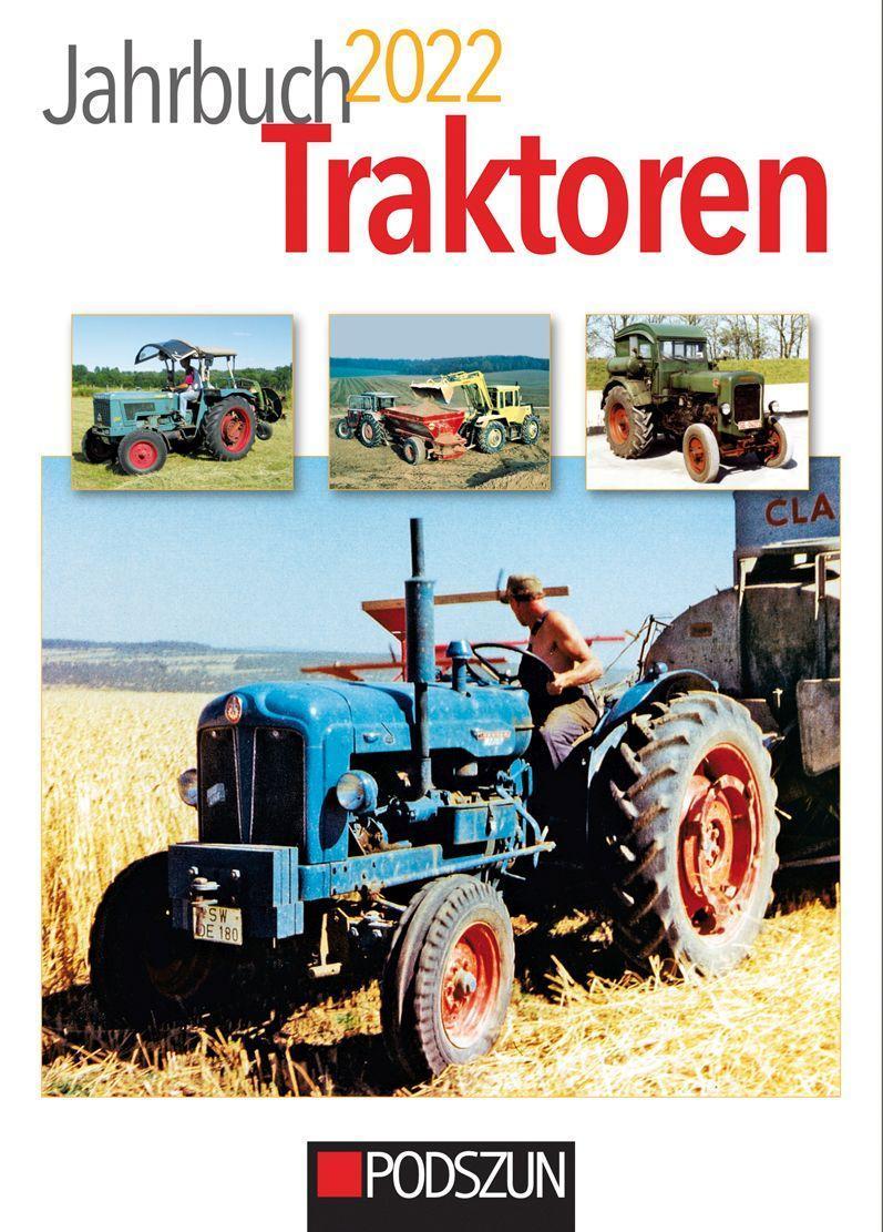 Buchcover: Jahrbuch Traktoren 2022