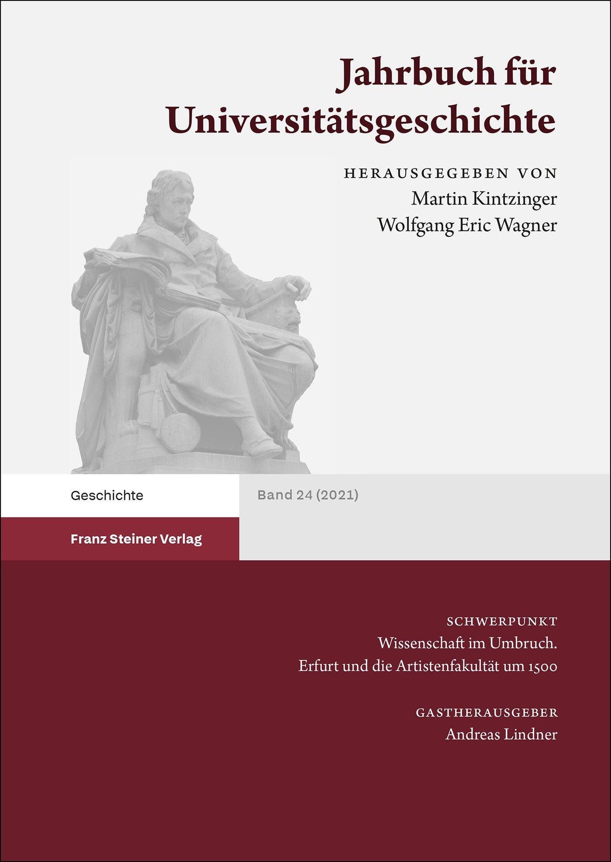 Jahrbuch für Universitätsgeschichte 24 (2021)