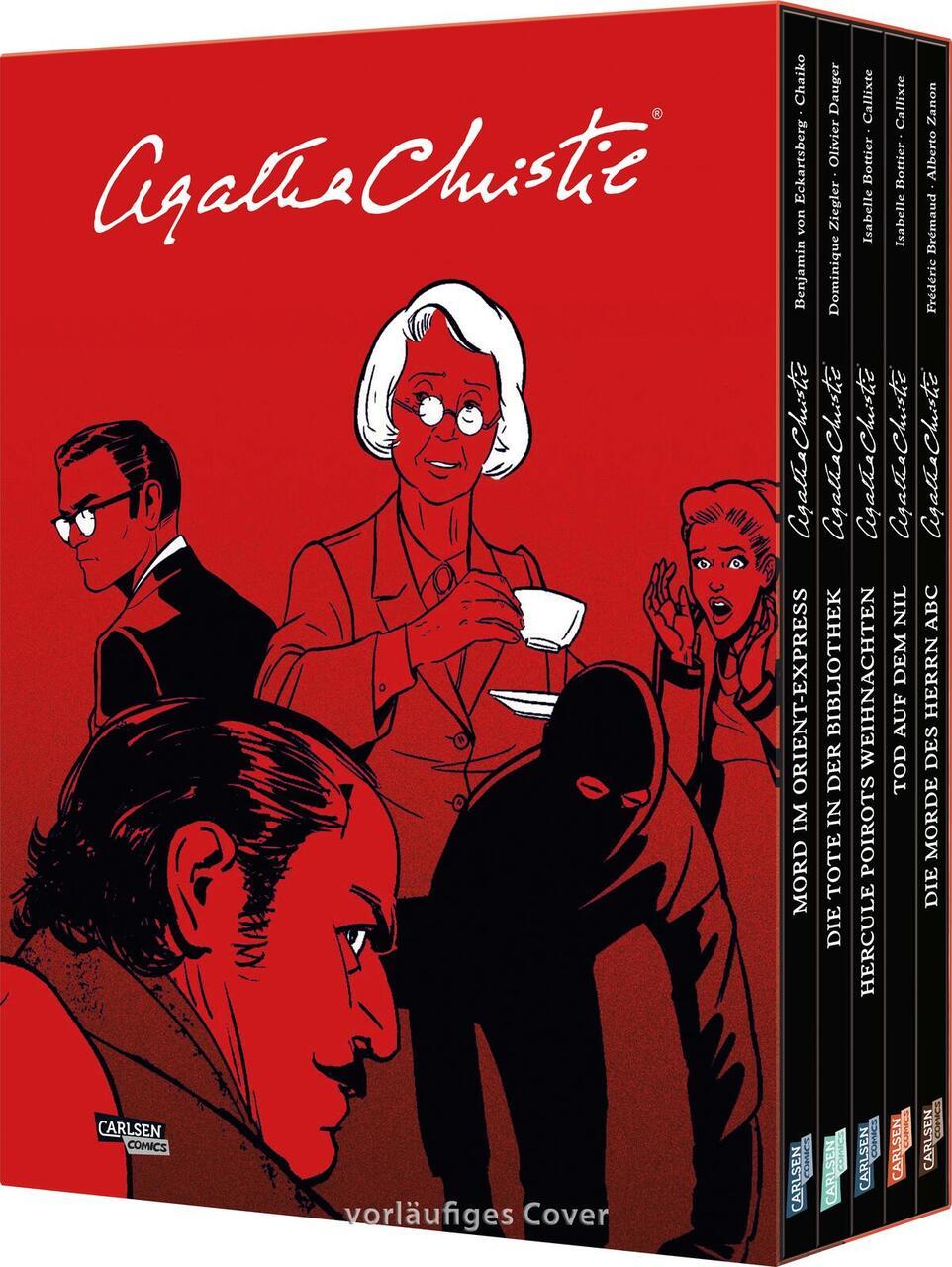 Agatha Christie Classics: Schuber: Platz für 5 Agatha Christie Comic-Adaptionen im edlen Schuber