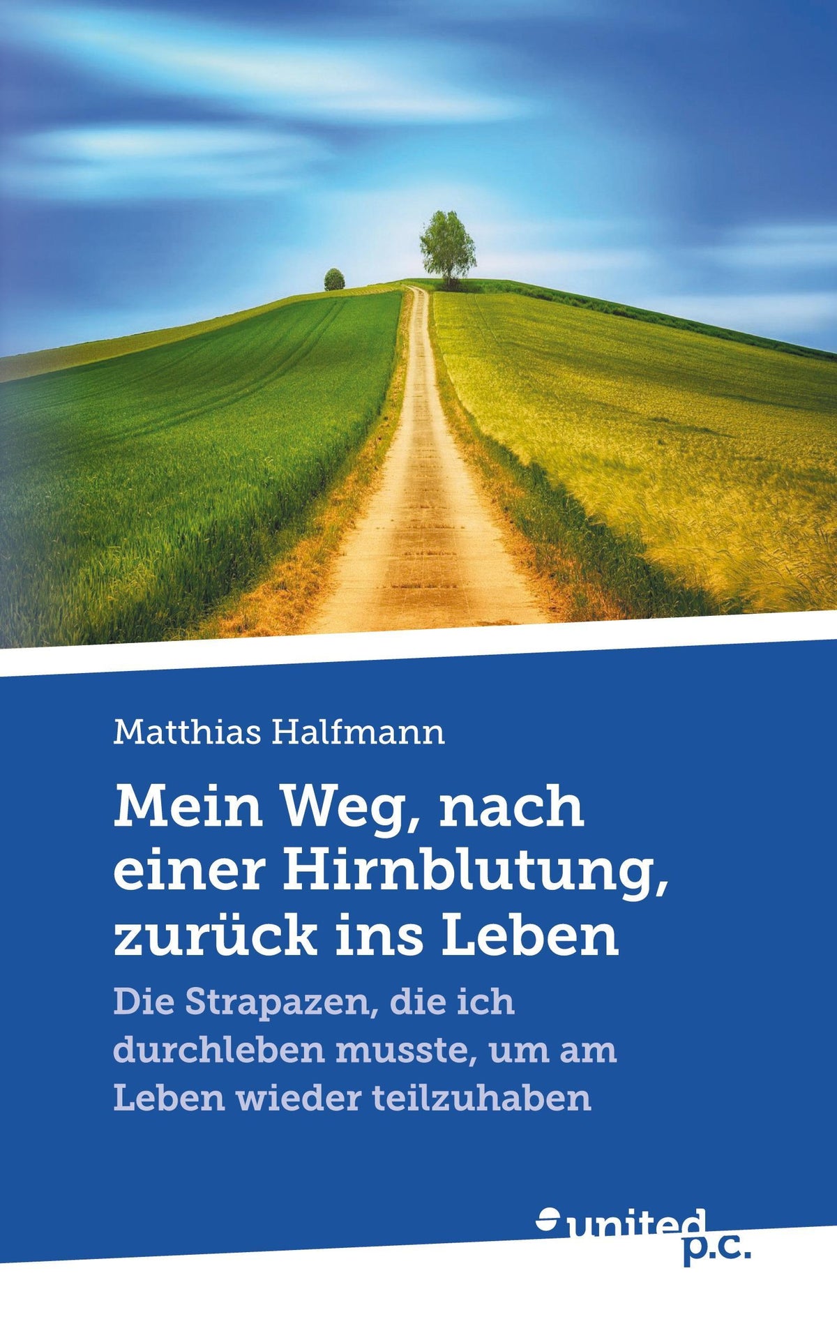 Buchcover: Mein Weg, nach einer Hirnblutung, zurück ins Leben