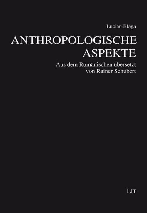 Buchcover: Anthropologische Aspekte