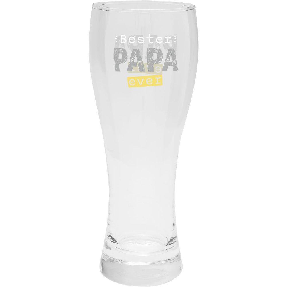 Weizenglas Motiv \"Bester Papa ever\"