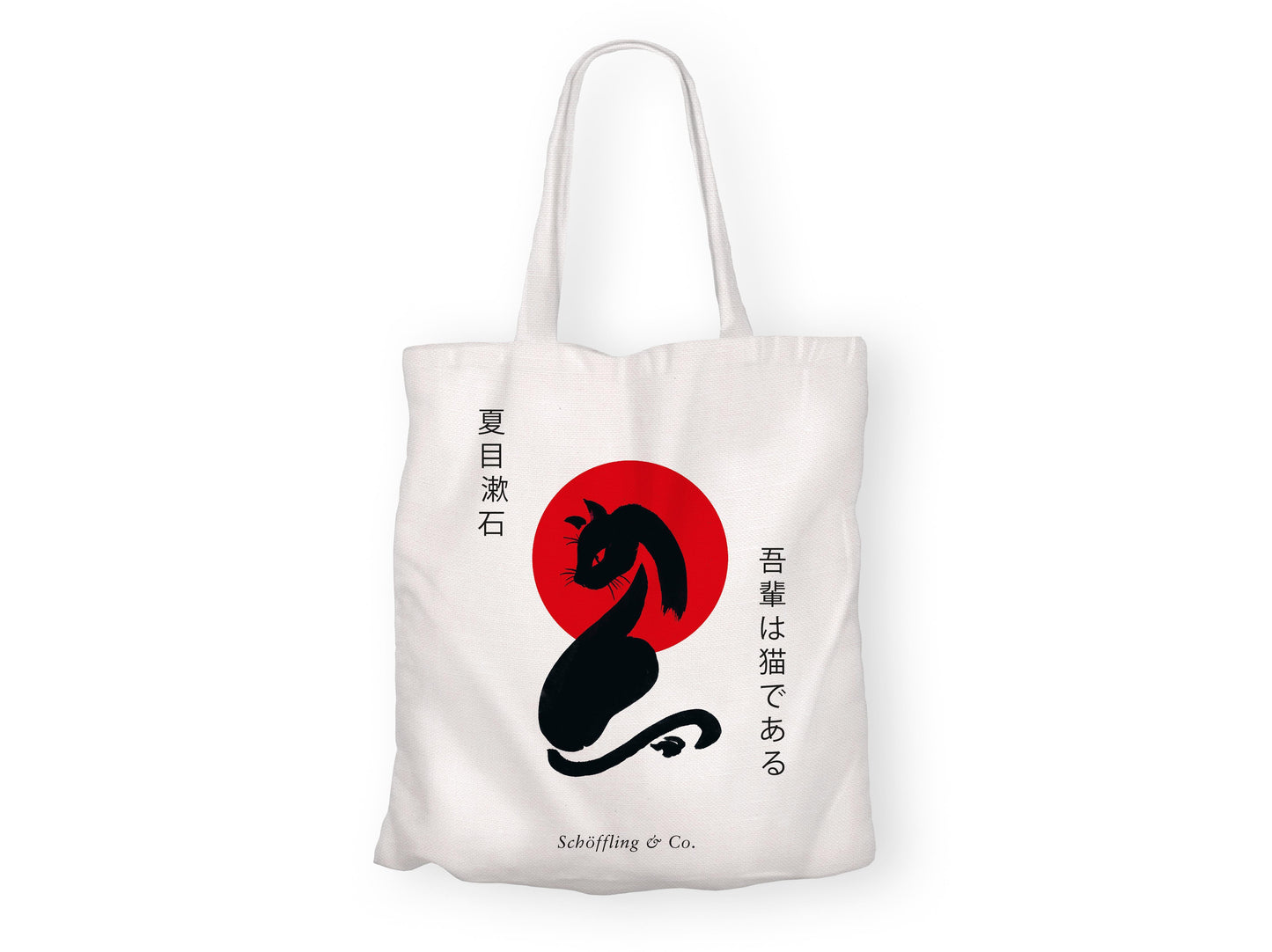 Katzen-Baumwolltasche: Japan/S seki