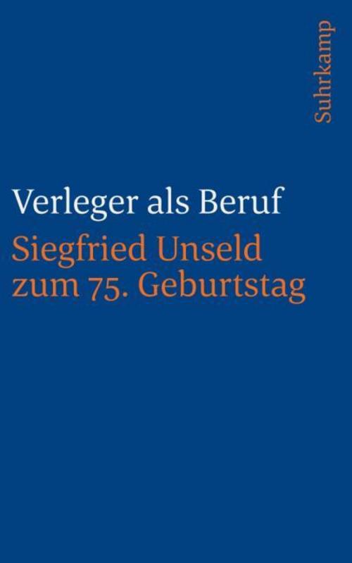Verleger als Beruf