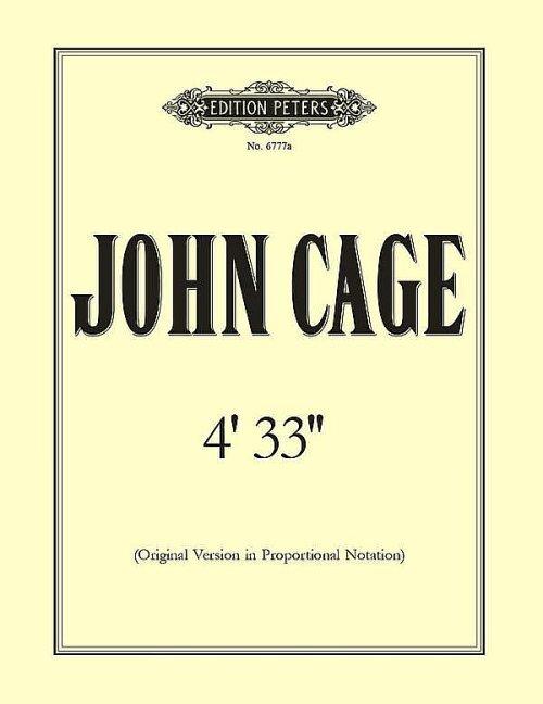 4'33'' Original Version in Proportional Notation