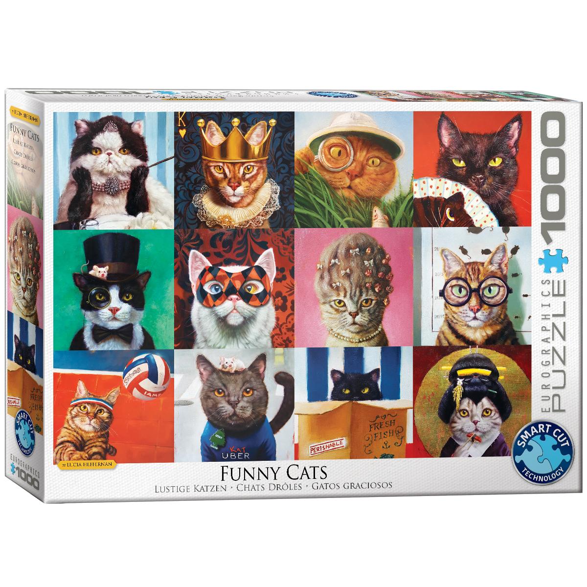 Lustige Katzen (Puzzle)