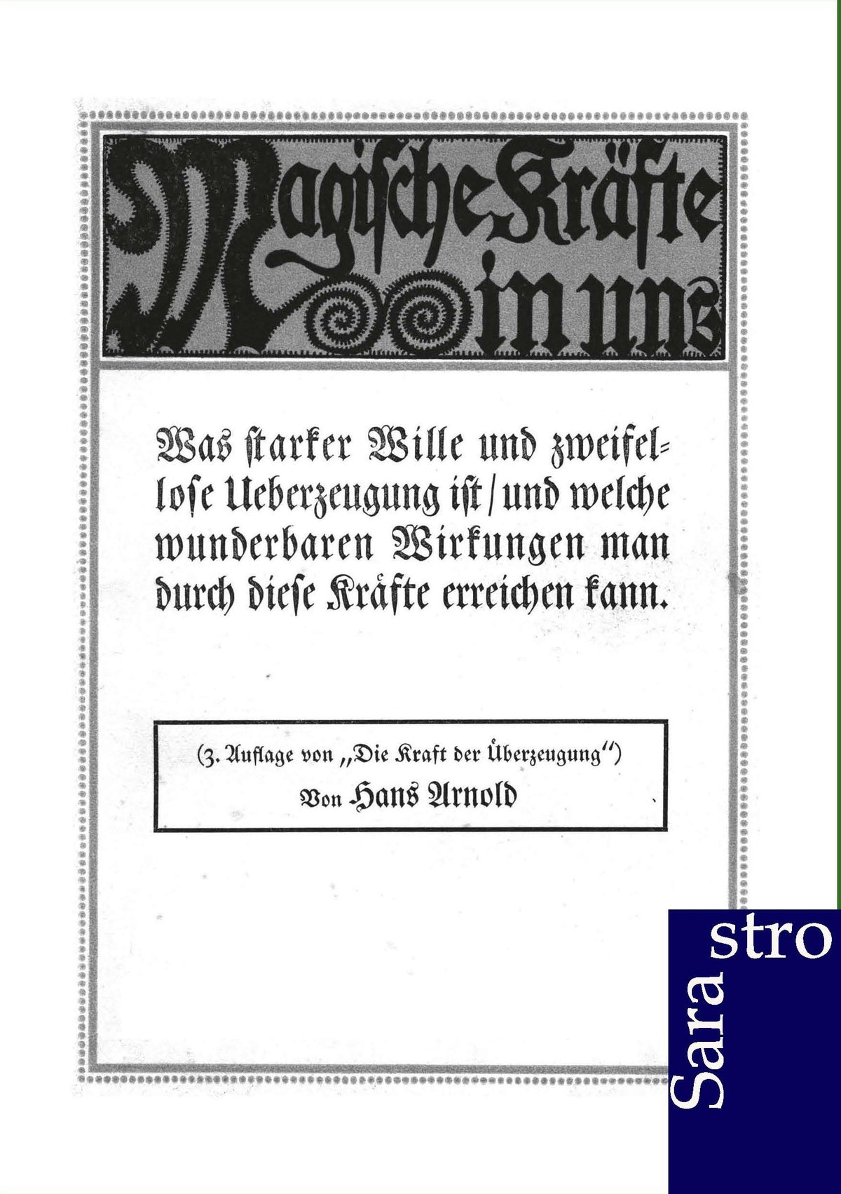 Buchcover: Magische Kräfte in uns