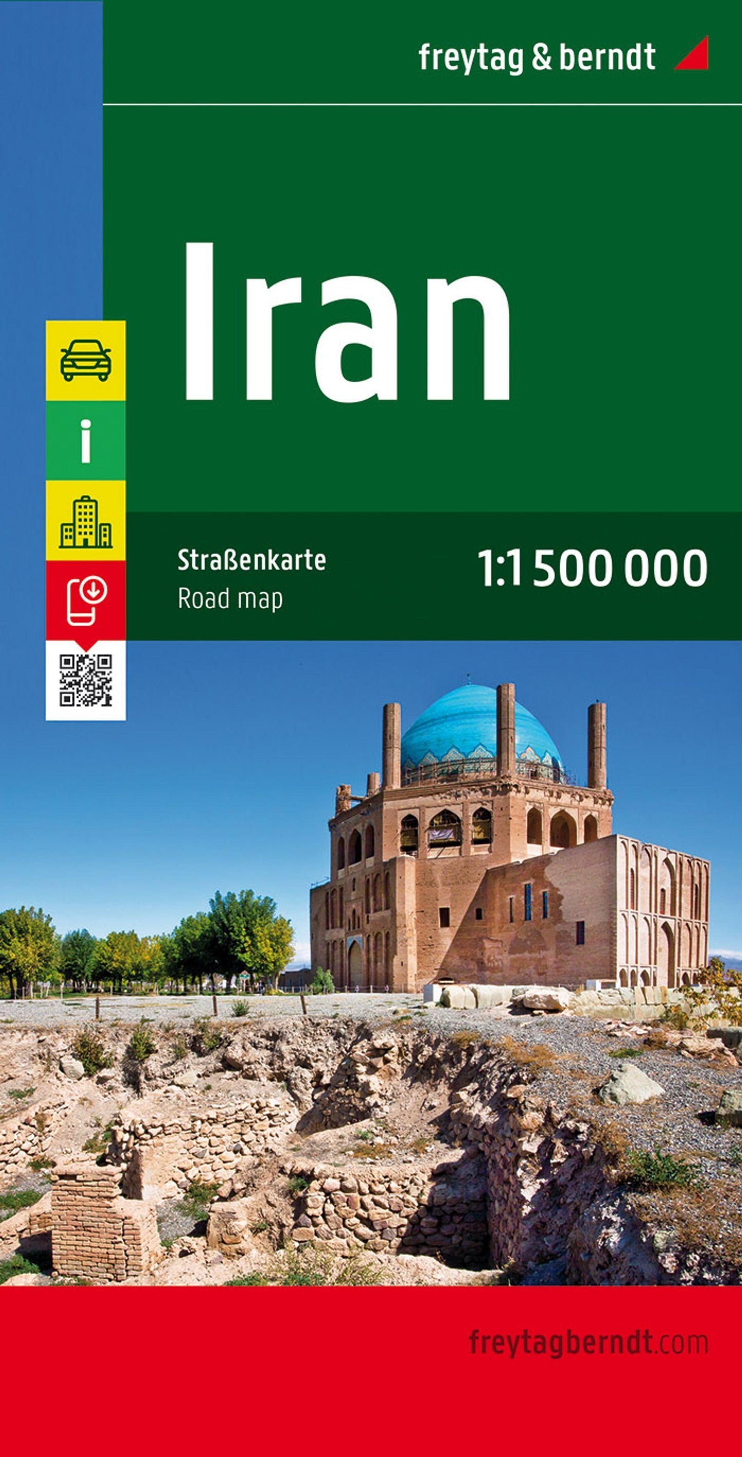 Iran,Autokarte 1:1.500.000