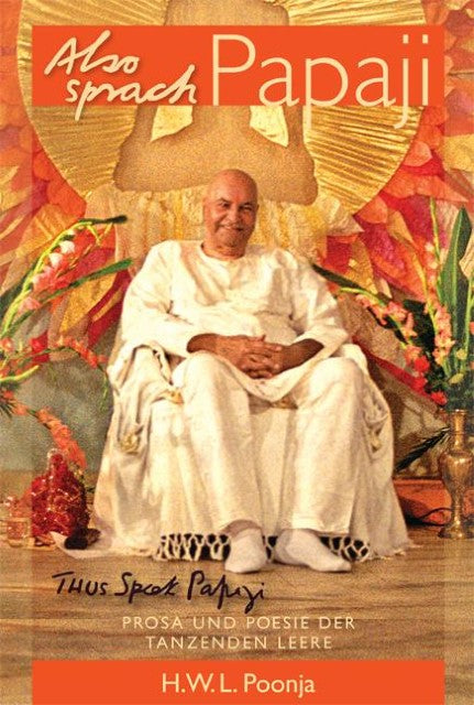 Buchcover: Also sprach Papaji