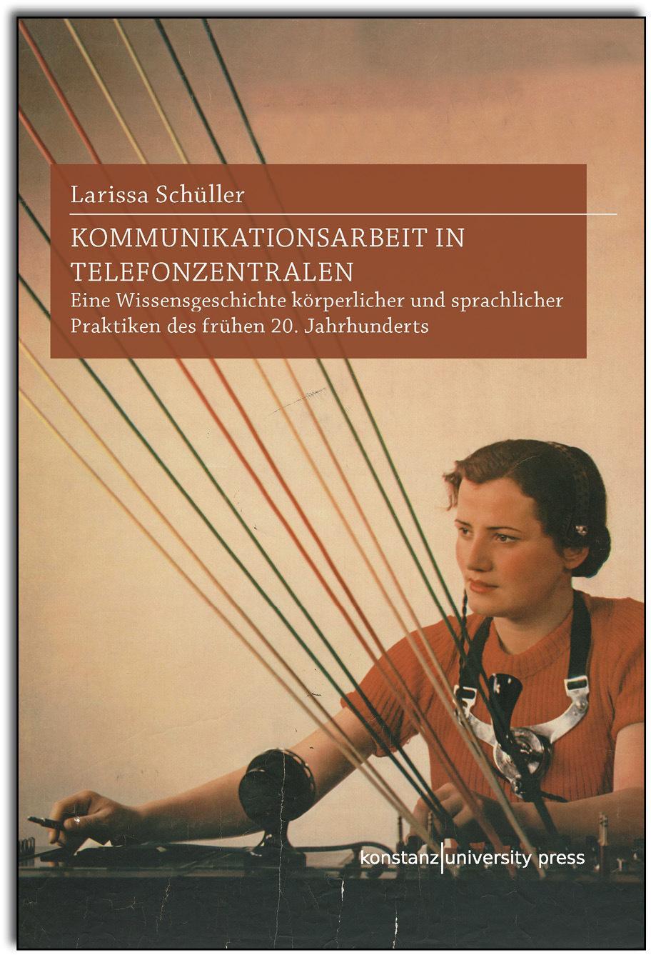Buchcover: Kommunikationsarbeit in Telefonzentralen