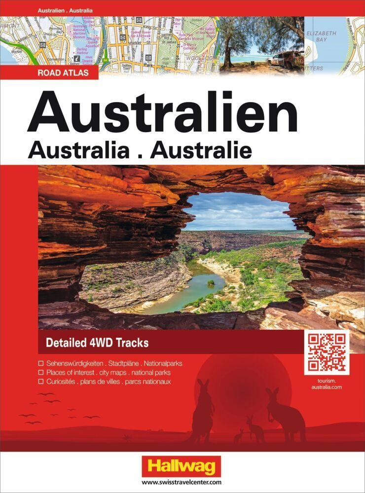 Hallwag Strassenatlas Australien