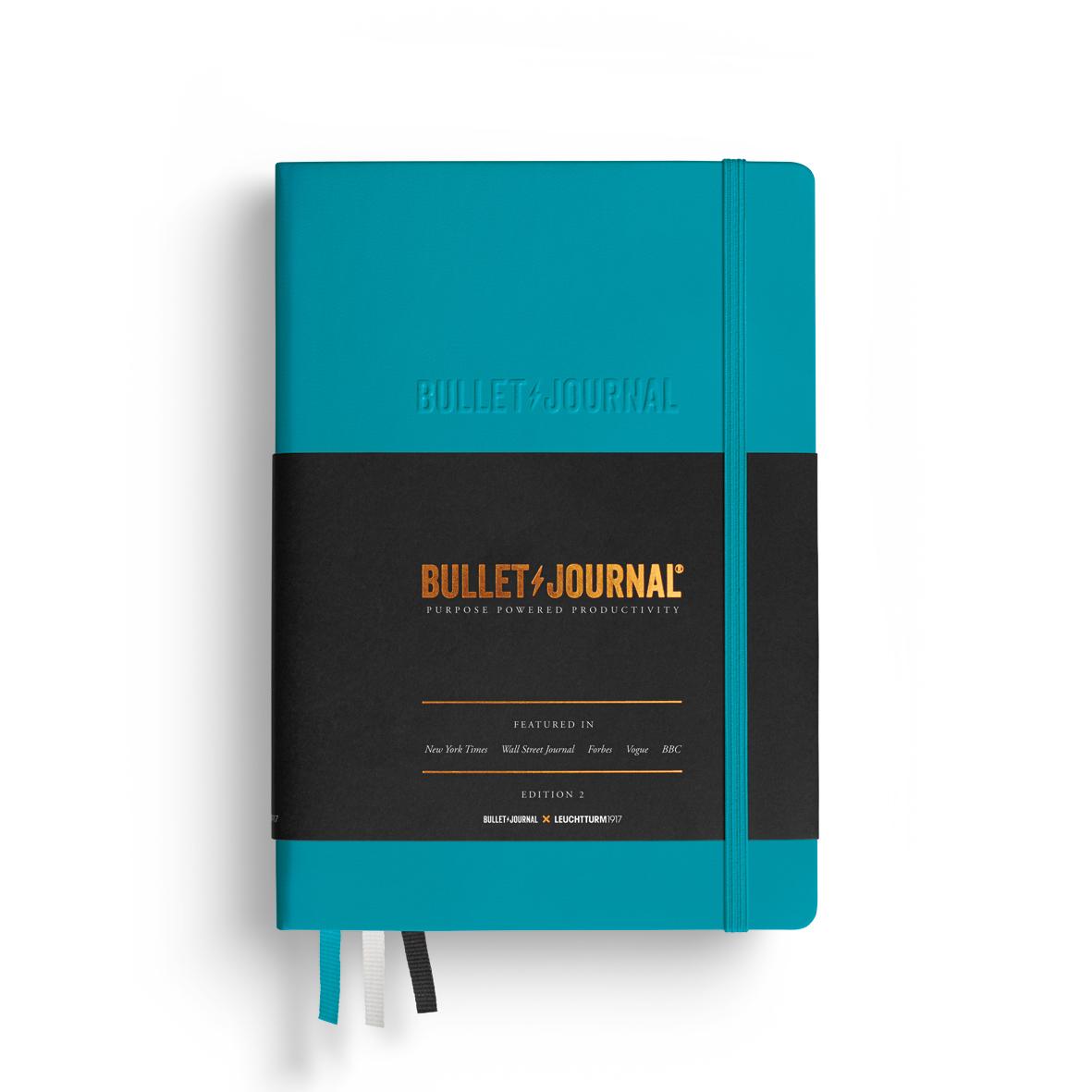 Buchcover: Notizbuch Bullet Journal Turquoise25 Edition 2