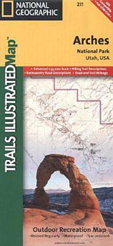 Arches National Park Map