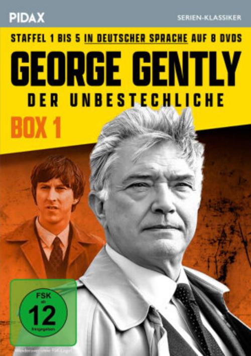 George Gently - Der Unbestechliche.Box.1,8 DVD