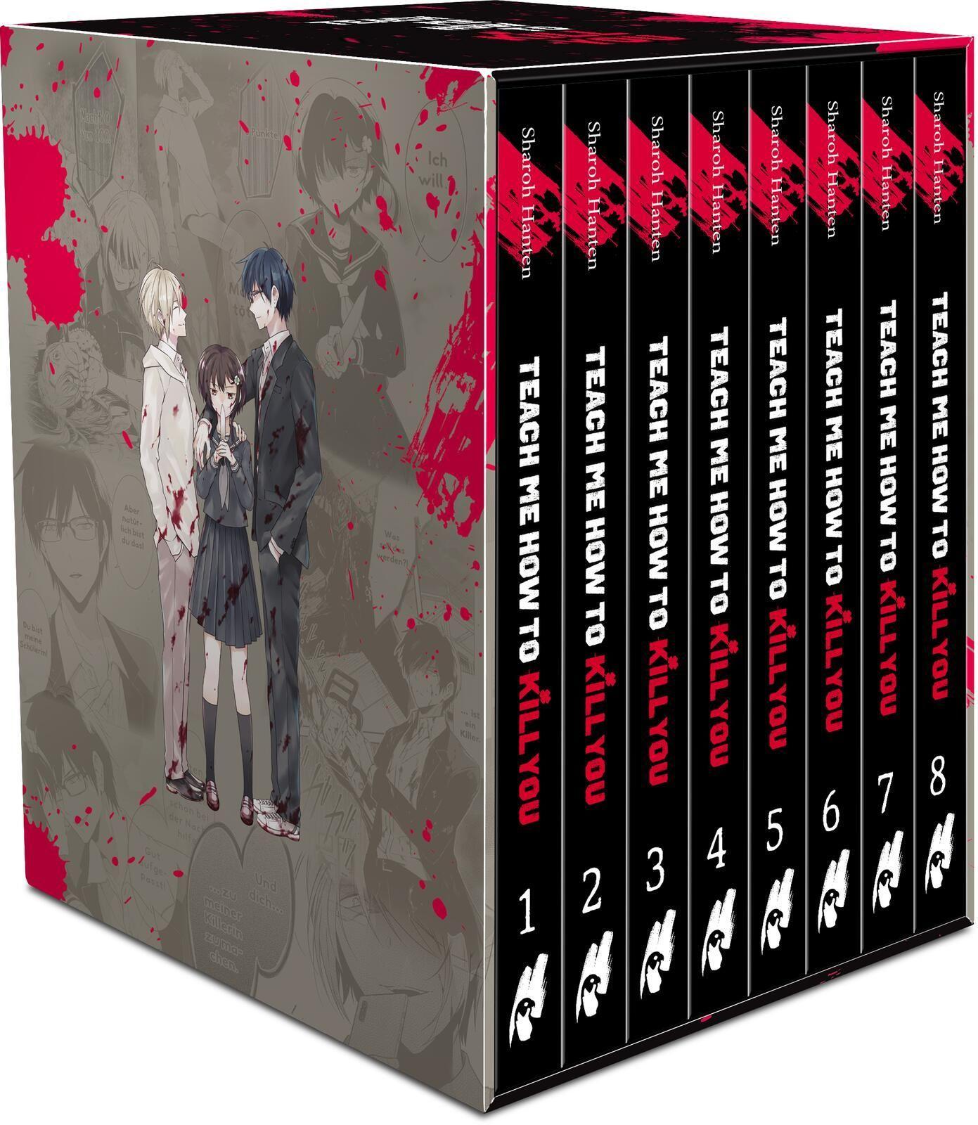 Teach me how to Kill you Sammelschuber (inklusive Band 1-8)