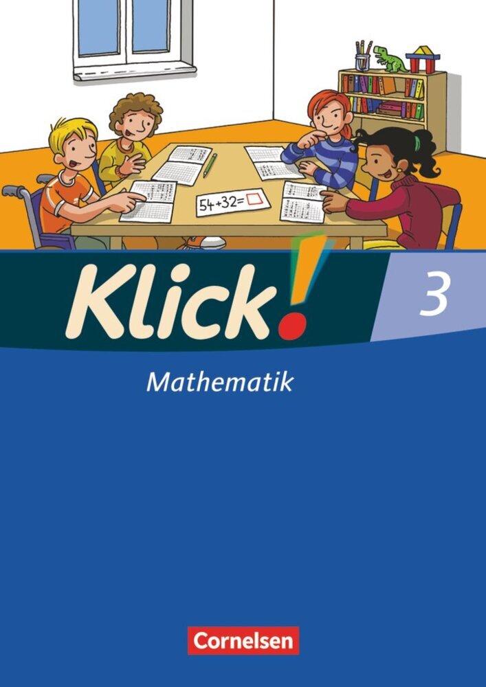 Klick! Mathematik 3. Schuljahr - Unterstufe, Förderschule - Schulbuch mit Kartonbeilage