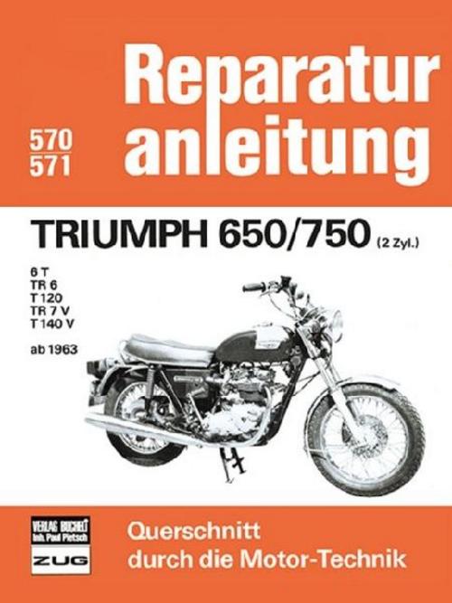 Buchcover: Triumph 650/750 (2Zyl.) ab 1963