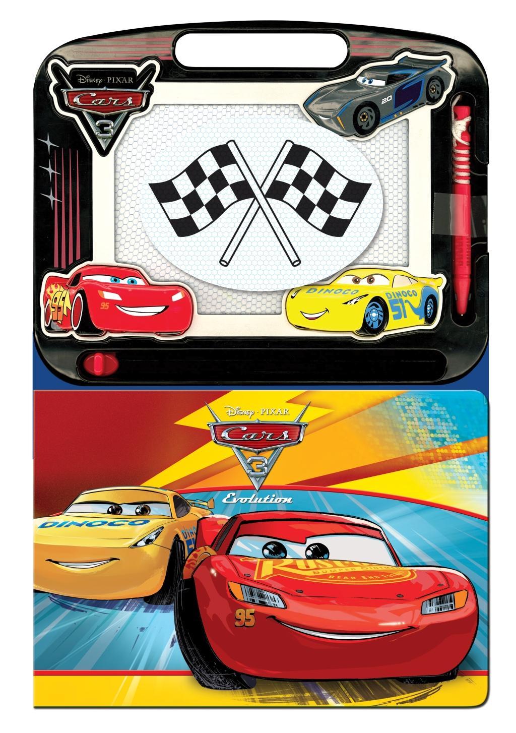 Buchcover: Cars 3, Spielbuch + Zaubertafel