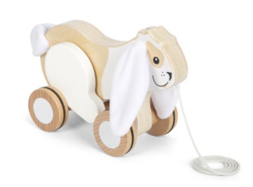 Buchcover: Nachziehtier Hase mit Knisterohren