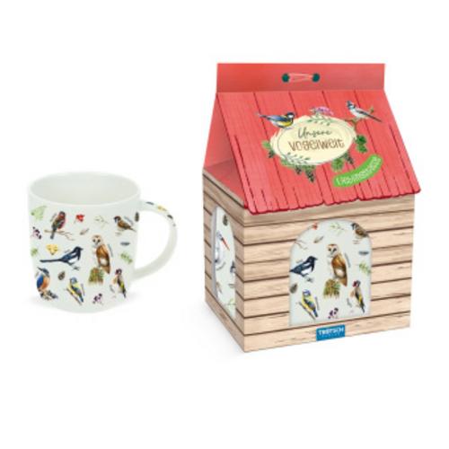 Buchcover: Trötsch Tasse im Vogelhäuschen Unsere Vogelwelt