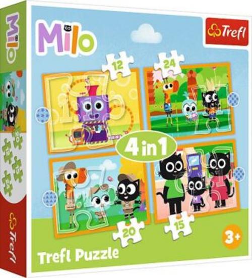 Buchcover: 4 in 1 Puzzle - MILO