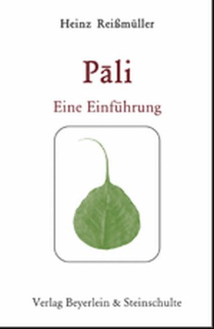 Buchcover: Lehrbuch für Pali