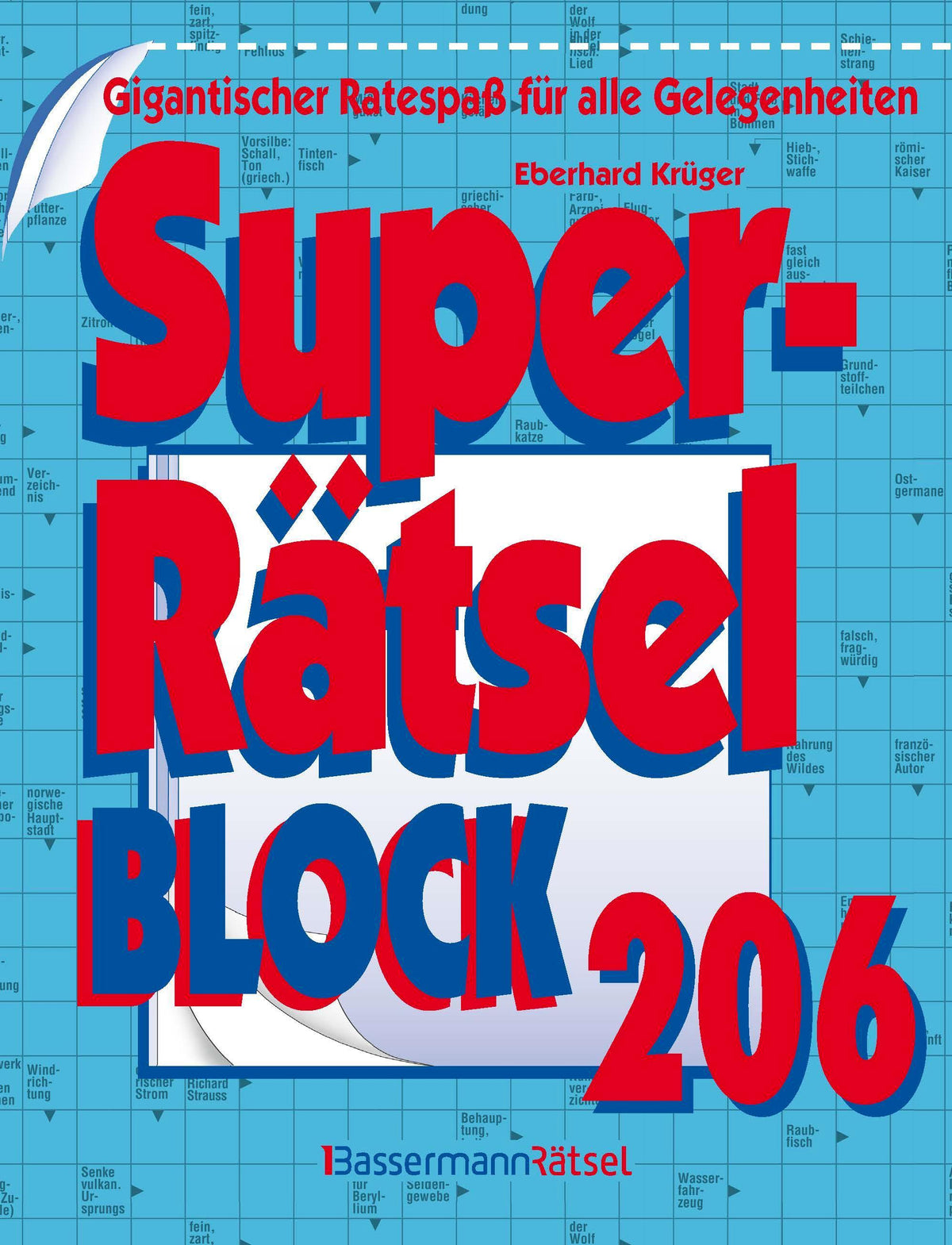 Buchcover: Superrätselblock 206 (5 Exemplare à 4,99 EUR)