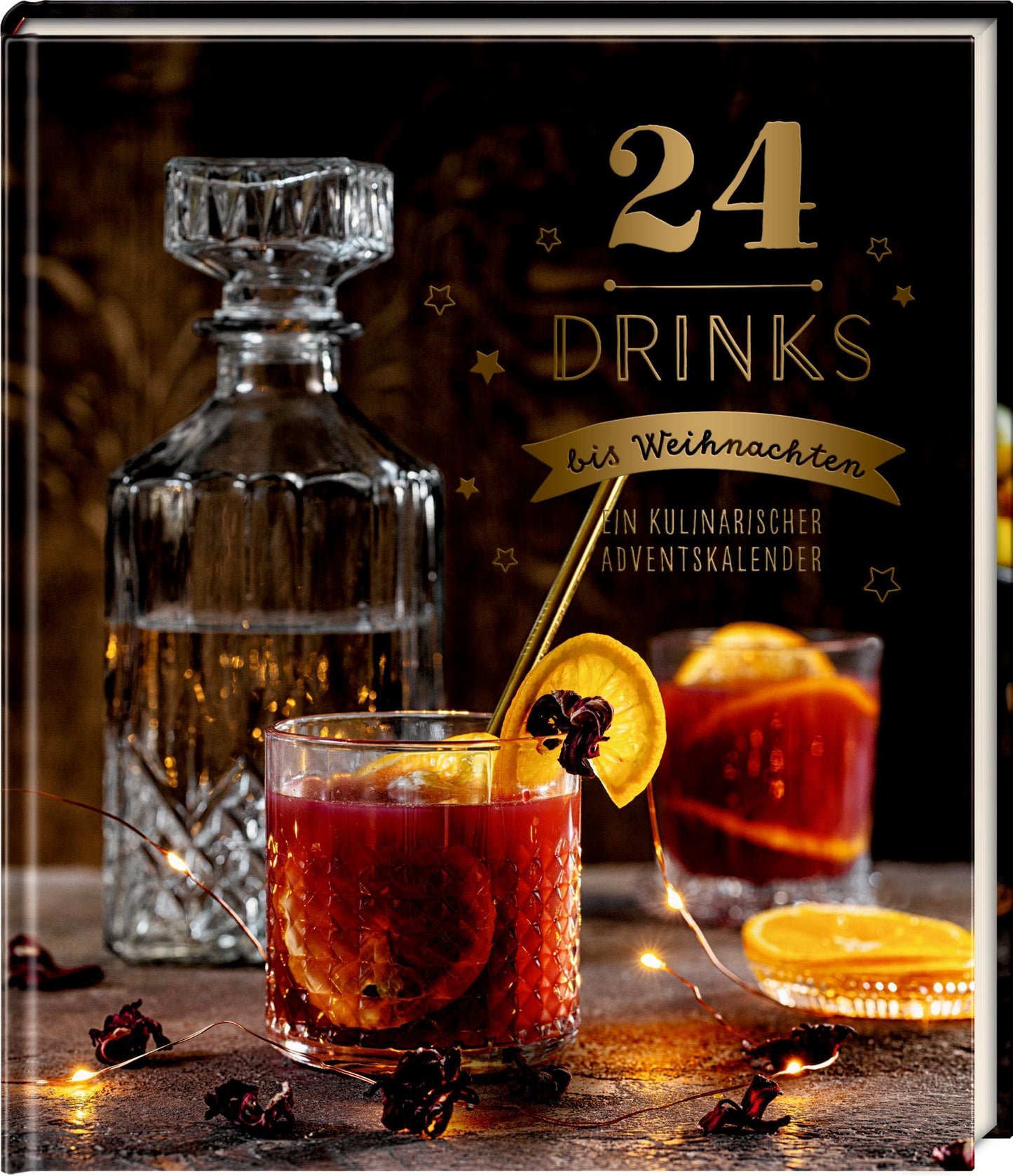 Buchcover: 24 Drinks bis Weihnachten
