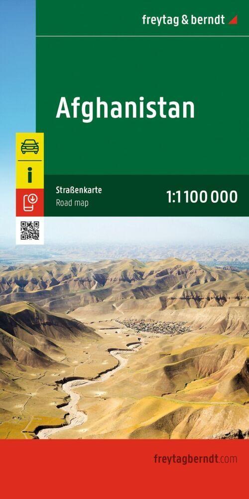 freytag & berndt Straßenkarte Afghanistan 1:1,1 Mio.