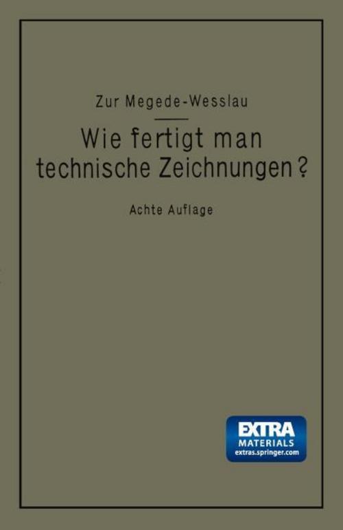 Buchcover: Wie fertigt man technische Zeichnungen?