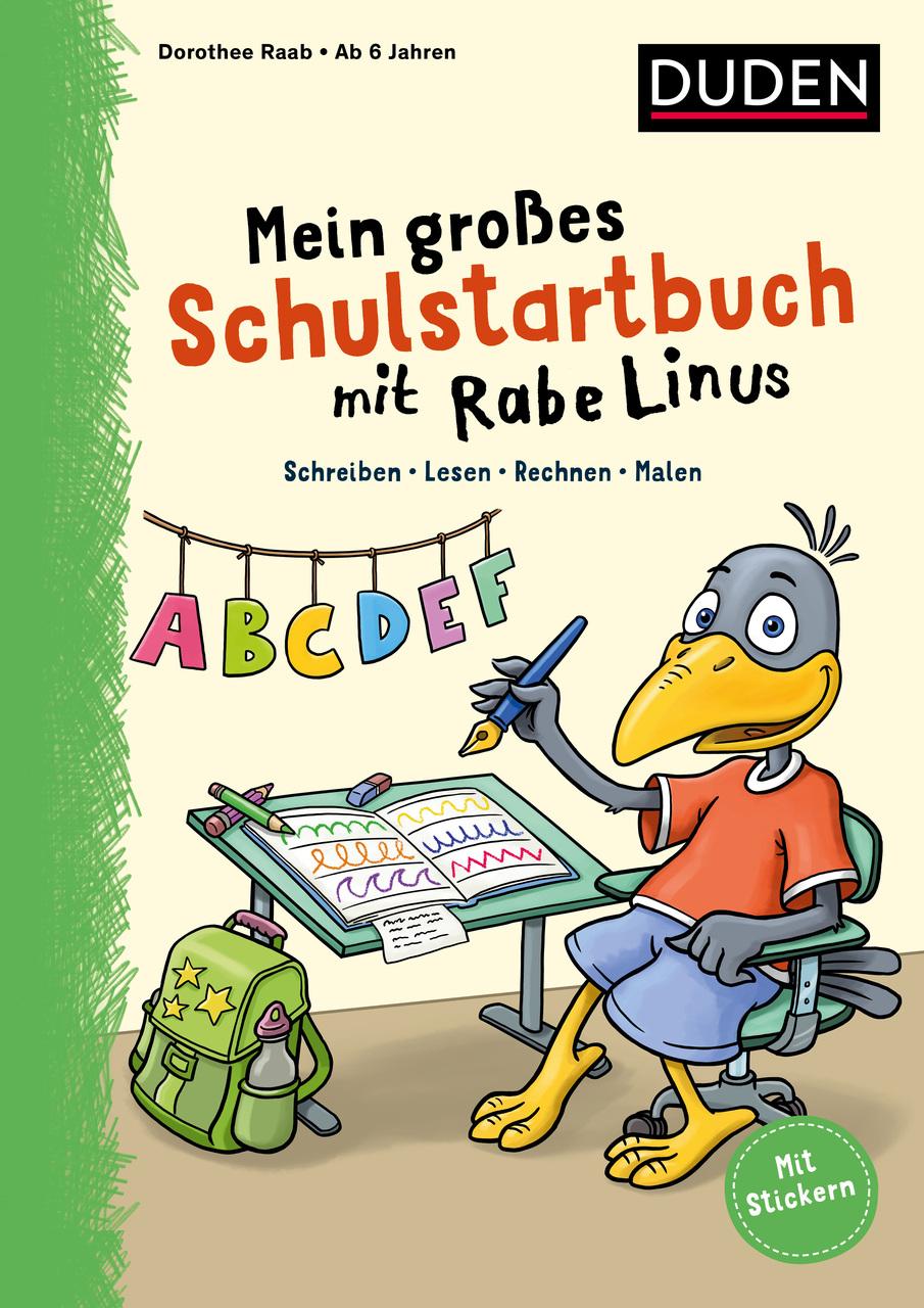Raab, Dorothee/Mein großes Schulstartbuch mit Rabe Linus