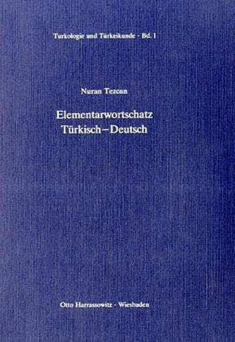 Elementarwortschatz Türkisch-Deutsch