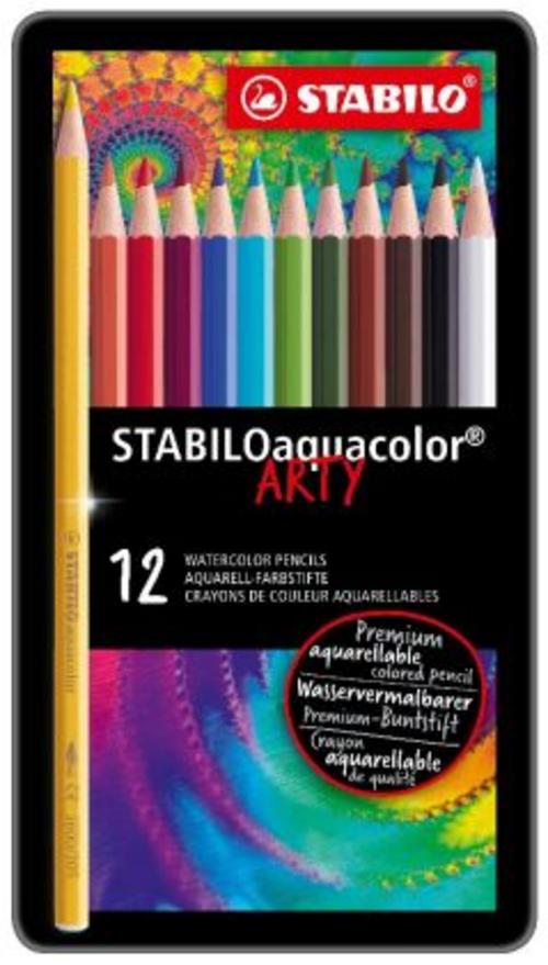 Buchcover: STABILOaquacolor 12er Metalletui ARTY\"