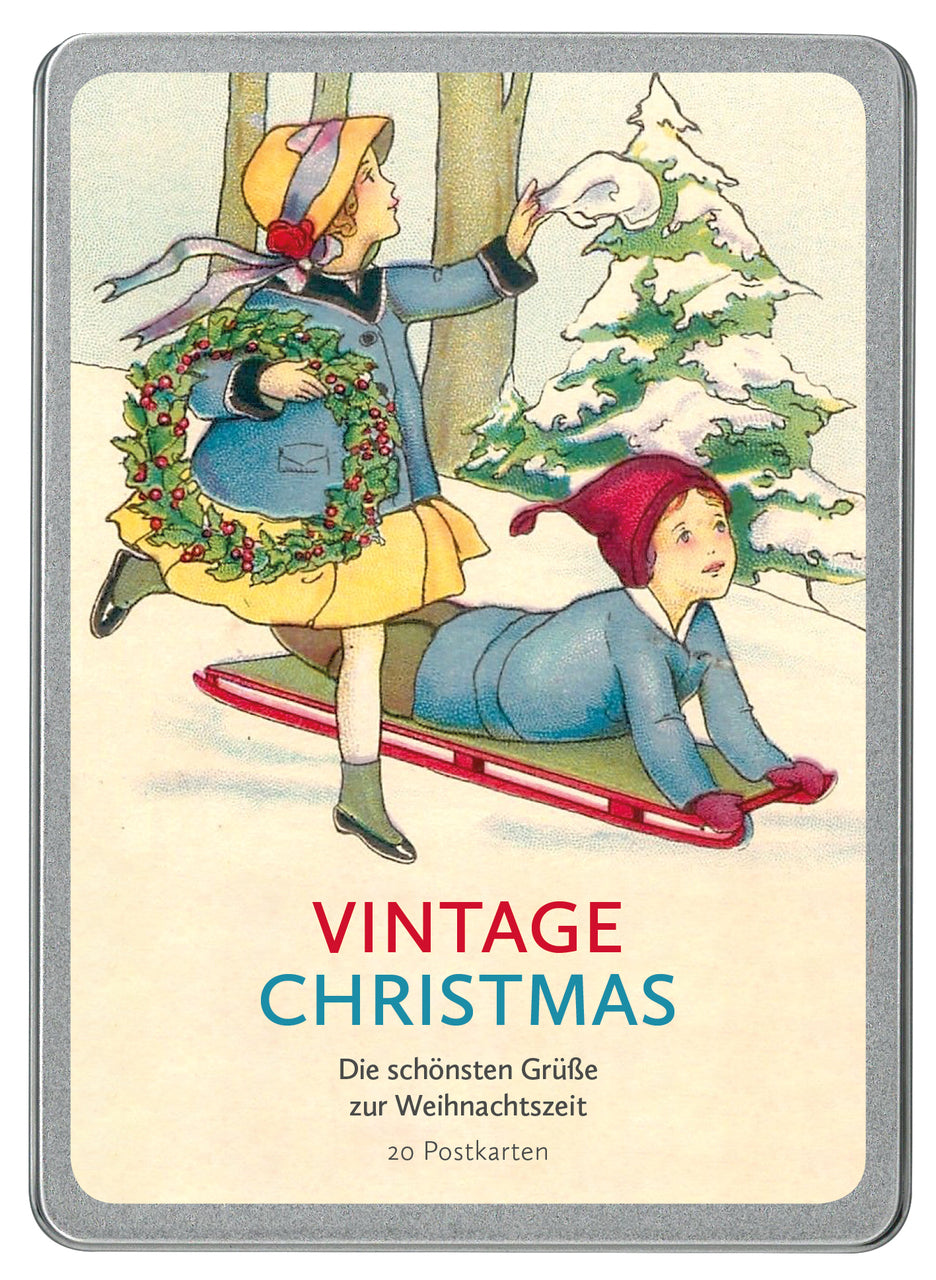 Buchcover: Vintage Christmas Postkarten VE 20