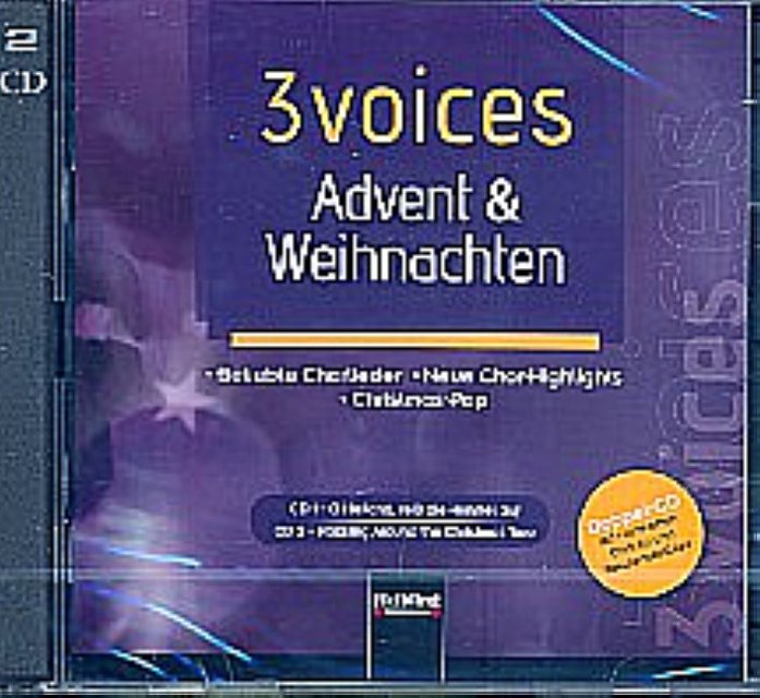 3 voices Advent & Weihnachten, Doppel-CD