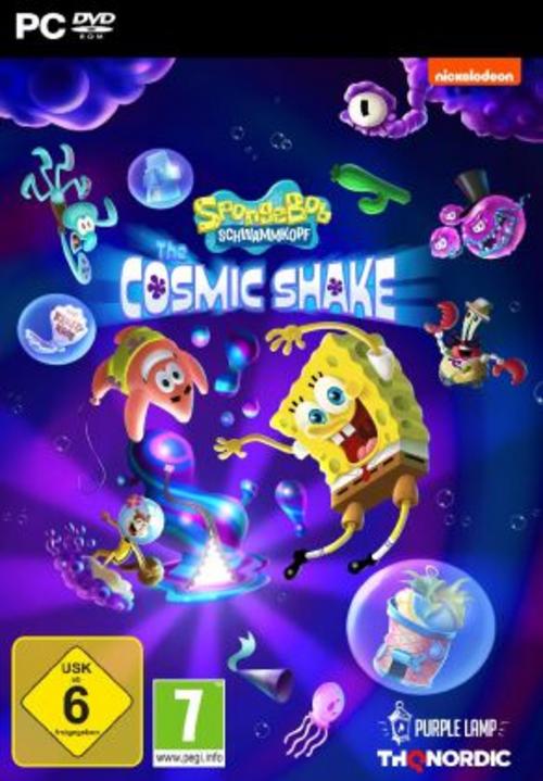 SpongeBob, The Cosmic Shake,1 DVD-ROM