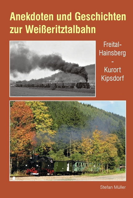Buchcover: Anekdoten und Geschichten zur Weißeritztalbahn