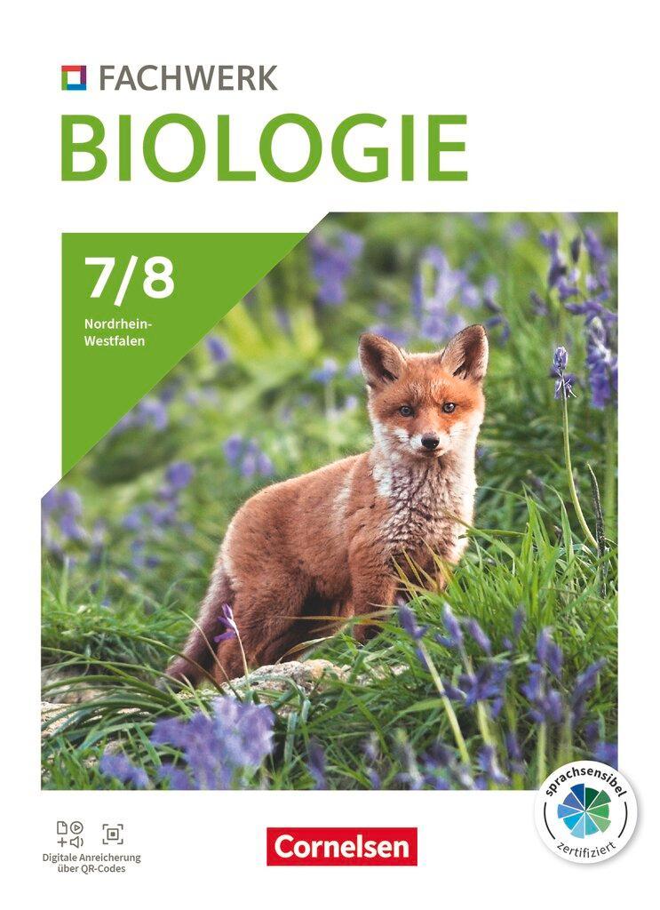 Fachwerk Biologie 7./8. Schuljahr - Nordrhein-Westfalen 2023 - Schulbuch mit Videos, Animationen und digitalen Hilfen