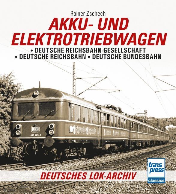 Buchcover: Akku- und Elektrotriebwagen